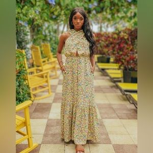 Buddy Love Marigold Maxi Dress